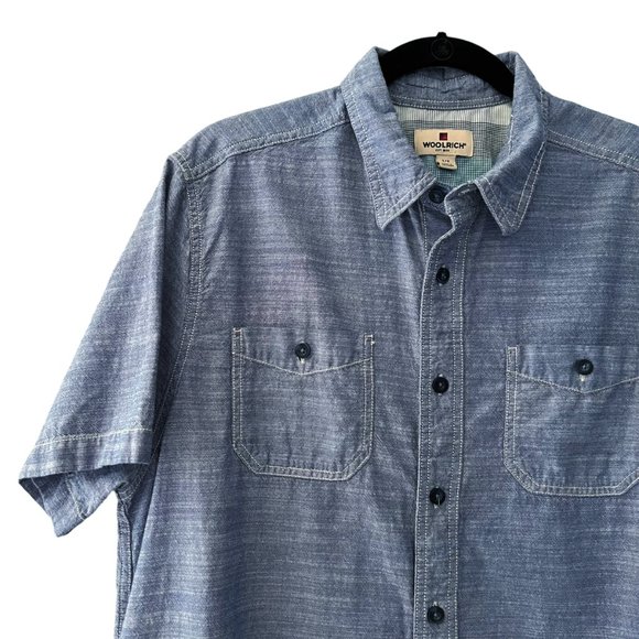 Woolrich Classic Cotton Button Down Shirt - Picture 2 of 6